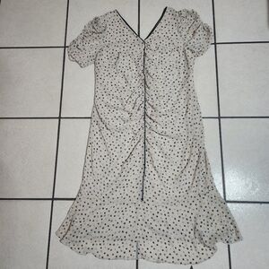 DKNY Polka Dot Maxi Dress Sz18W